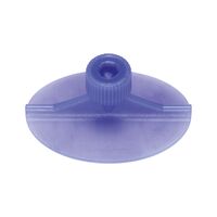 Oval Flexible Adapter for Dent Lifter & Pin Puller | Violet Color | Heat-Adaptable Design | by Wurth