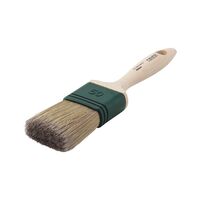 Flat Brush LA for Glazes | Synthetic Bristles | Polyamide Ferrule | Beech Handle | by Wurth