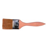 Flat Brush LM ECONOMY | 2 Inch | Durable Synthetic Bristles | Comfortable Wooden Handle | by Wurth