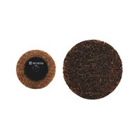 Small Abrasives Mini Fleece Disc | Coarse Grit 100 | 75mm Diameter | Quick-Change Compatible | @Pack of 10 | by Wurth