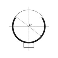 1 Ear Clamp with Insert Ring | Stainless Steel A2 | Low Profile Design | RoHS Compliant | @Pack of 10 | by Wurth