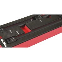 Power Socket Wrench Accessories Set | 6 Pieces | Carbon Finish | by Wurth