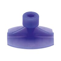 Barrel Shaped Adapter for Dent Lifter & PinPuller | Violet Color | Scuff Damage Removal | by Wurth