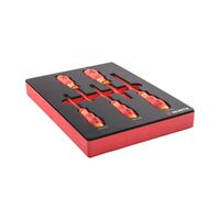 VDE SL/PH Screwdriver Set | 5 Pieces | Carbon Finish | by Wurth