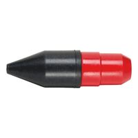 Rubber nozzle for blow guns