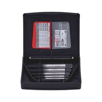 Screw Extractor Assortment 5 Pieces | Hardened Steel | Organized Plastic Case | by Wurth