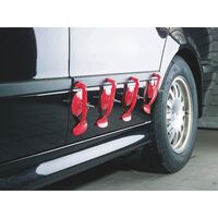 Suction Clamp Assortment | Set of 4 with Adjustable Pressure | Easy Detachment Tabs | by Wurth