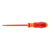 VDE Flat Slotted Screwdriver | Insulated for Live Parts | 10 kV Tested | by Wurth
