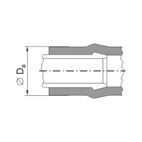 Screwless Hose Clamp Low Overall Height | Stainless Steel A2 | 8mm Band Width | @Pack of 5 | by Wurth