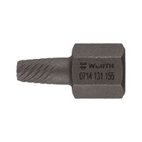Internal Extractor Hexagonal Short | Ideal for Rusted & Stripped Screws | Professional Use | by Wurth