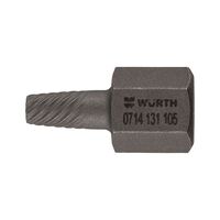 Internal Extractor Hexagonal Short | Rusted Screw Remover | Ideal for Hexagon Socket & TX Screws | by Wurth