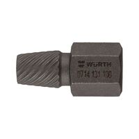Internal Extractor Hexagonal Short | 8mm Diameter | Rusted Screw Remover | Ideal for Confined Spaces | @PCS by Wurth