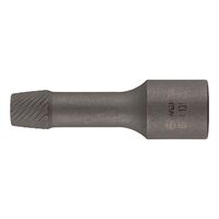 3/8 Inch Internal Extractor Long | Conical Spiral Profile | Square Drive Compatible | by Wurth