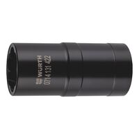 1/2 Inch Double Spiral Socket | Dual-Ended Hex & Tapered Spirals | Anti-Theft Wheel Nut Extractor | by Wurth