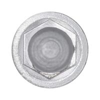 T Handle Hexagon Drive | 2-Component Grip | Chrome Plated | 8mm Width | by Wurth