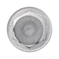 T Handle 2 Component Hexagon Drive | Chrome Plated | Asymmetric Grip | @Each by Wurth