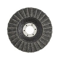 3D Non-Woven Lamella Flap Disc | 115mm Diameter | Rugged Fiberglass Backing | Iron & Chlorine Free | by Wurth