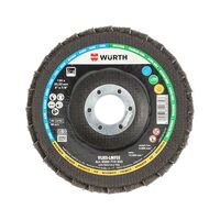 3D Non-Woven Lamella Flap Disc | 125mm Diameter | Very Fine Design | Rugged Fiberglass Backing | by Wurth