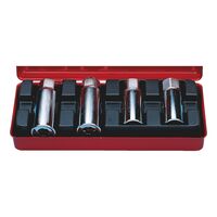 Stud Extractor Assortment 4 Pieces | 6mm to 12mm Diameters | Durable Metal Case | by Wurth