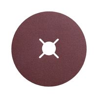 Synthetic Corundum Vulcanised Fibre Disc | Grit 120 | 115mm Diameter | Tear-Resistant | @Pack of 10 | by Wurth