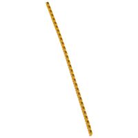 CAB 3 R Marker Yellow On Black