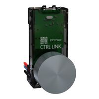 Clipsal Solis T Series Rotary Adaptor | Rotary Knob Control | Flush Mount Design | Matt Platinum Finish | @Each of 1 | by Clipsal