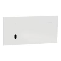 Clipsal Solis T Series Grid Plate & Cover | Polished White Ceramic | 1 Gang Horizontal | @Each of 1 | by Clipsal