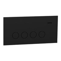 Clipsal Solis Flush Switch | 4 Gang Configuration | 230V-240V | Push-Button Control | @Each of 5 | by Clipsal