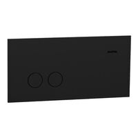 Clipsal Solis Flush Switch | 2 Gang | 10AX 1-Way/2-Way | Matt Black Finish | @Each of 10 | by Clipsal