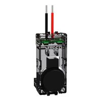 Clipsal Solis Push-Button Adaptor for Wiser Switch | Matt Painted Finish | Ceramic Material | @Each of 1 | by Clipsal