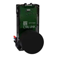 Clipsal Solis Rotary Adaptor for Wiser Dimmer | Rotary Knob Control | Matt Painted Zen Black | @Each of 1 | by Clipsal