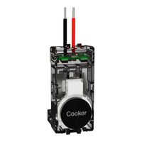 Clipsal Solis T Series Push-Button Adaptor | Flush Mount Design | Polished Ceramic Finish | @Each of 1 | by Clipsal