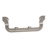 Clipsal Solis T Series Clip | 120mm Mounting Centres | Silver Metallic Finish | @Each of 20 | by Clipsal