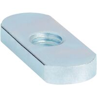 Sliding nuts for deflector mirror