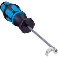 Torque screwdriver with attachment for M12 plug connector