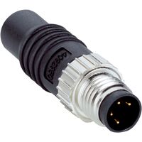 M8 4-PIN BUS CONNECTION MALE CONNECTOR