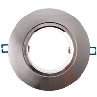 170mm Downlight Extension Plate - Satin Chrome