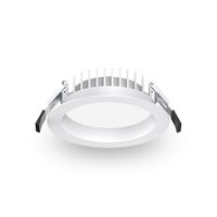 25W LED downlight with dimmable driver - Tri-CCT - White