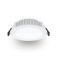 8W low-profile LED tri-colour downlight with dimmable driver