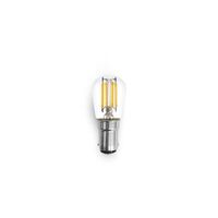 2W ST26 LED FILAMENT PILOT LAMP B15 WW NON-DIM CLEAR