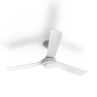 48 inch (1220mm) 3 blade 45W AC ceiling fan W/Light white