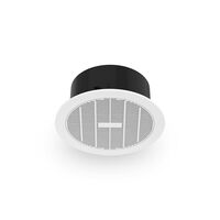 200mm 25W high velocity exhaust fan - white