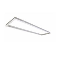 Plaster Recessed frame 300x1200 WHITE to suit panels (PRE-ASSEMBLED)