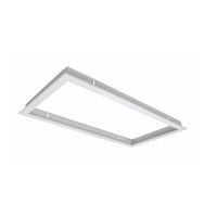 Plaster Recessed Frame 300x600 WHITE to suit panels (PRE-ASSEMBLED)