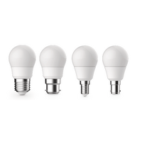 6W FANCY ROUND LED LAMP B22 CW DIMMABLE