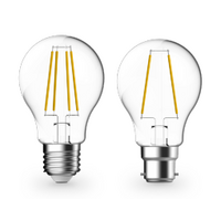 7W A60 LED FILAMENT  LAMP E27 WW DIMMABLE CLEAR