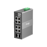 TP-LINK OMADA 8-PRT INDUST MANAGED GIGABIT SWITCH, GbE(6), SFP COMBO(2), 5YR