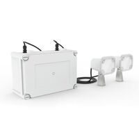 Ektor Twinspot High-Powered Emergency IP65 Luminaire with Remote Driver - PRO