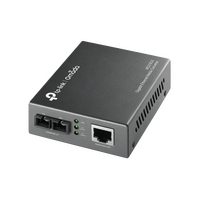 TP-LINK MEDIA CONVERTER, GIGABIT RJ45 TO 1000 MBPS, SINGLE MODE, 1310NM, 15KM, 3YR