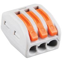 3 Pole Terminal Block (Clamp Type) 70 Pcs / Bottle